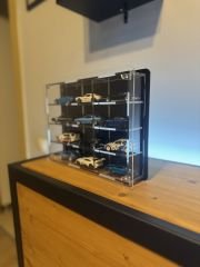 HotWheels Stand Şeffaf - Siyah