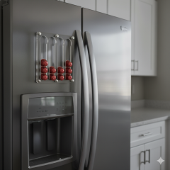 Nespresso & Jacobs Uyumlu Mıknatıslı Kapsül Kahve Standı Şeffaf
