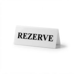 UV Baskılı Rezerve Yazısı