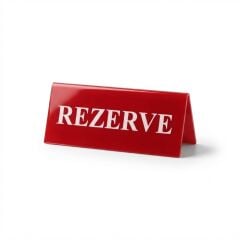 UV Baskılı Rezerve Yazısı