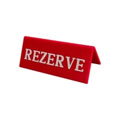 Pleksi Rezerve Yazısı