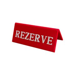 Pleksi Rezerve Yazısı