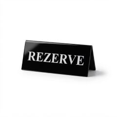 UV Baskılı Rezerve Yazısı