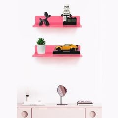 Transparan Duvar Raf