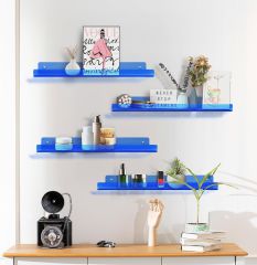 Transparan Duvar Raf