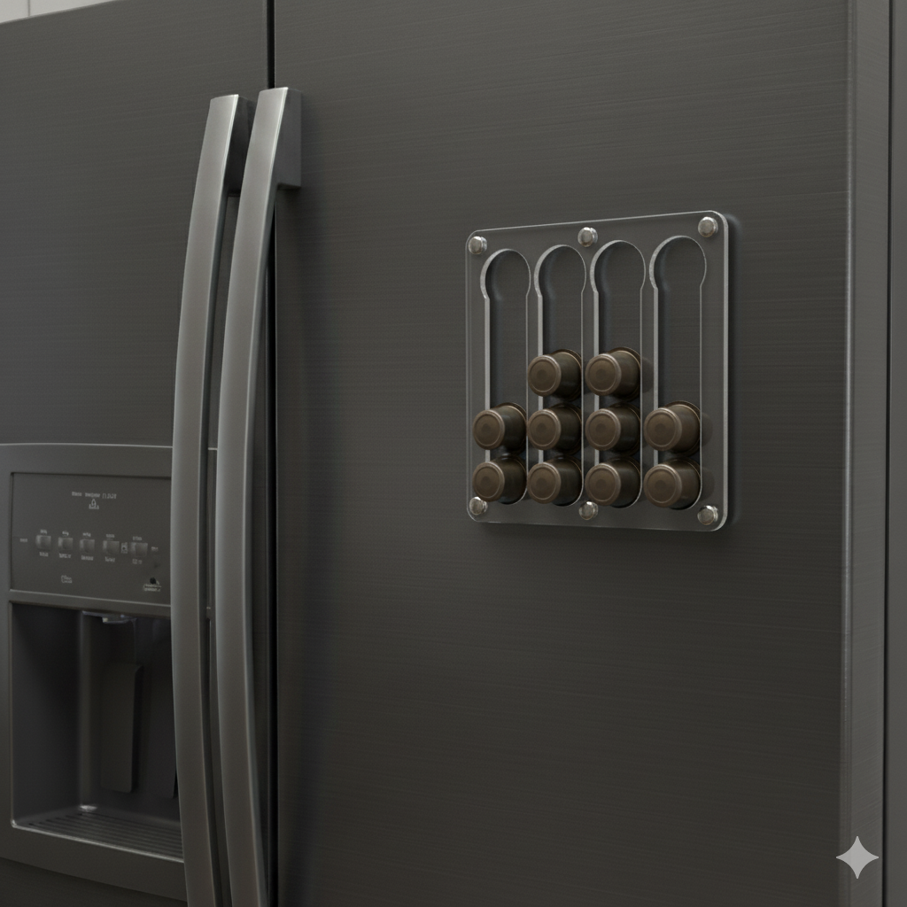 Tchibo Uyumlu Mıknatıslı Kapsül Kahve Standı