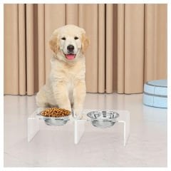 Evcil Hayvan Mama ve Su Standı 2'li Set