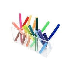 4 Bölmeli Pleksi Organizer