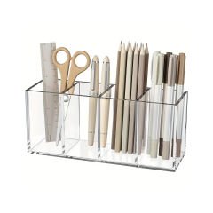 4 Bölmeli Pleksi Organizer