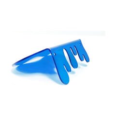 Splash Dekoratif 2'li Duvar Rafı Mavi