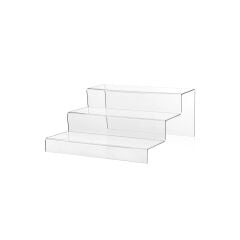 3 Katlı Pleksi Merdiven Stand