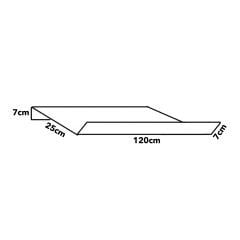 Klima Rüzgar Kesici Separatör 120cm