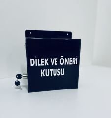 Dilek & Öneri Kutusu Siyah