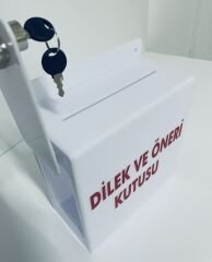 Dilek & Öneri Kutusu Beyaz