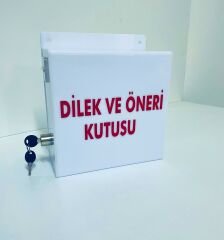 Dilek & Öneri Kutusu Beyaz