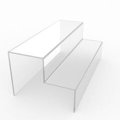2 Katlı Pleksi Merdiven Stand