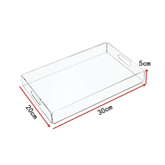 Pleksi Tasarım Tepsi