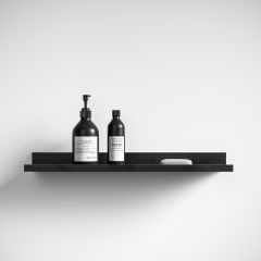 Pleksi Duvar Raf 30cm - 10cm - Siyah