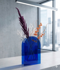 Dekoratif Pleksi Vazo