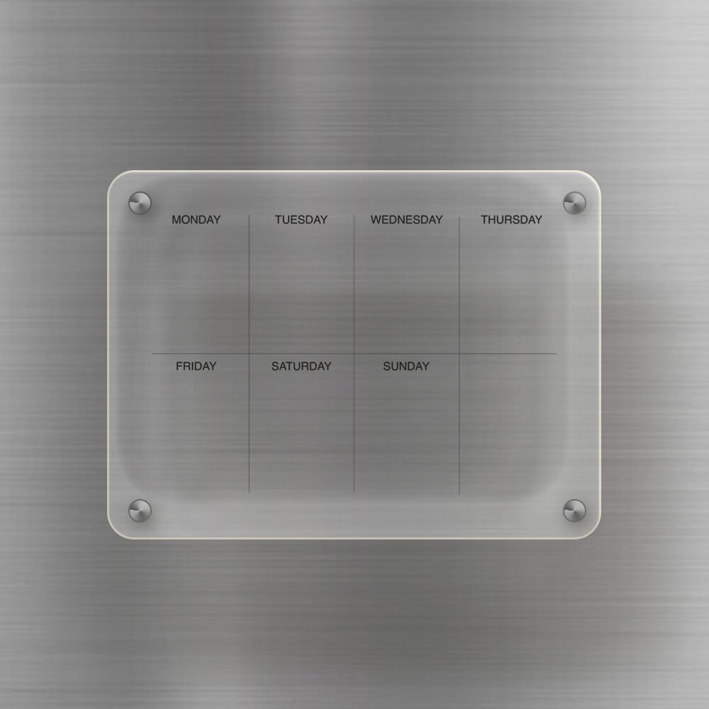 Mıknatıslı Haftalık Planlayıcı