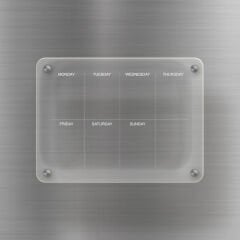 Mıknatıslı Haftalık Planlayıcı