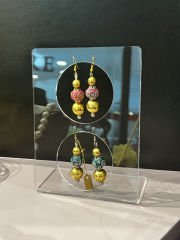 Küpe Standı Şeffaf