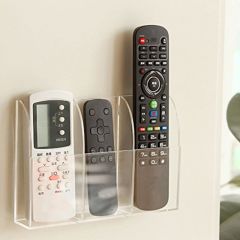 TV & Klima Kumanda Organizer Üç Bölmeli - Şeffaf