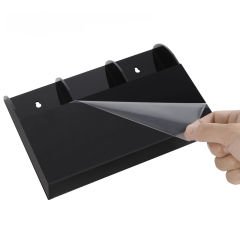 TV & Klima Kumanda Organizer Üç Bölmeli - Siyah