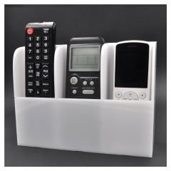 TV & Klima Kumanda Organizer Beyaz - Üç Bölmeli
