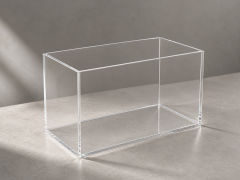 Şeffaf Kapaksız Pleksi Kutu 30x20x15
