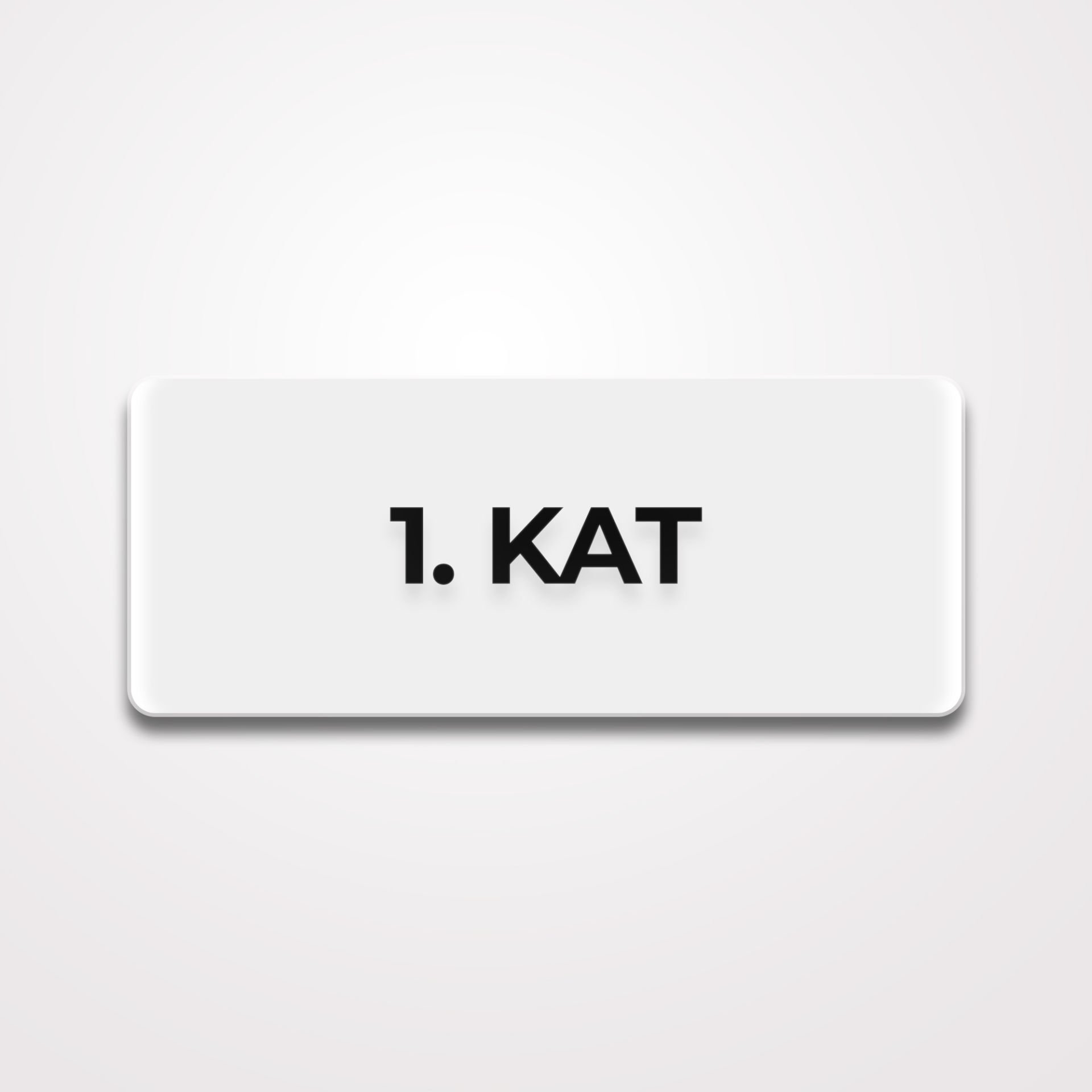 Pleksi Yönlendirme Beyaz - 1.Kat