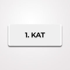 Pleksi Yönlendirme Beyaz - 1.Kat
