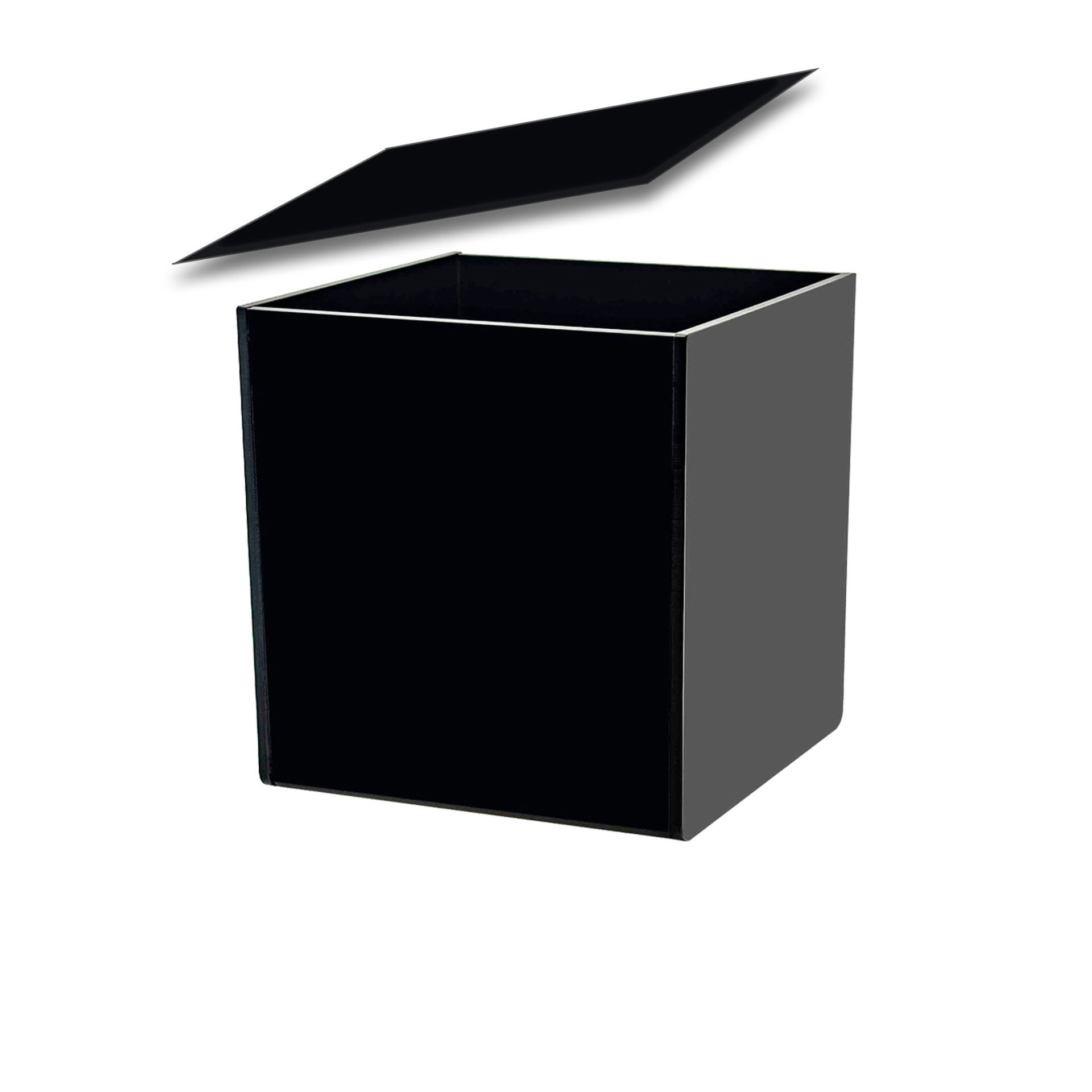 Renkli Kapaklı Pleksi Kutu