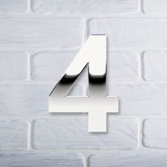 Yapışkanlı Pleksi Gümüş Ayna Numara 4