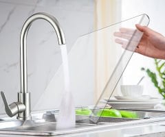 Pleksi Mutfak Kesme Tablası