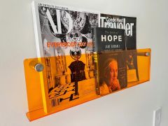 Dekoratif Pleksi Kitap Raf