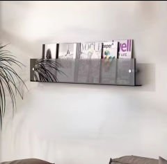 Dekoratif Kitap Raf Füme - 70cm