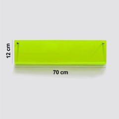 Dekoratif Kitap Raf Yeşil - 70cm