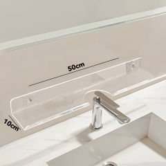 Musluk Önü Lavabo Raf Şeffaf