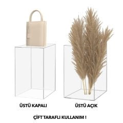 Dekoratif Saksı, Obje & Ürün Sergileme Kutusu