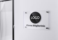 Ofis Kapı Tabelası