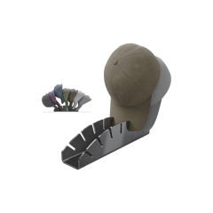Oval Şapka Organizer Siyah