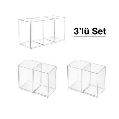 2 ve 3 Bölmeli Organizer Seti
